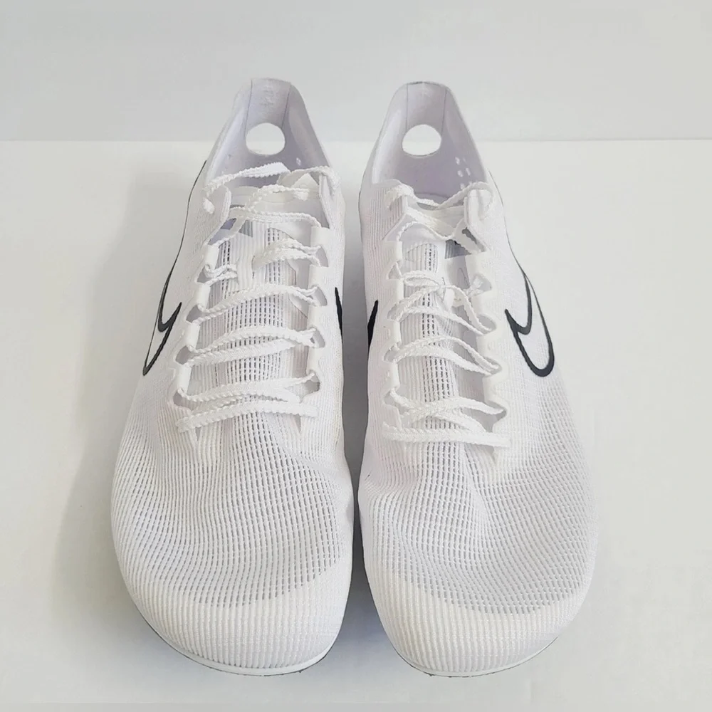 Nike Zoom Mamba 6 Track & Field Spikes Shoes DR2733-100 white black mens size 12